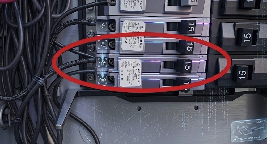 Double-tapped breakers
